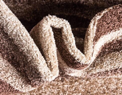 سجادة منطقة Loom الخريفية الفريدة من نوعها - قمح (2 × 6 قدم 1 بوصة، بني/بيج) in Saudi Arabia