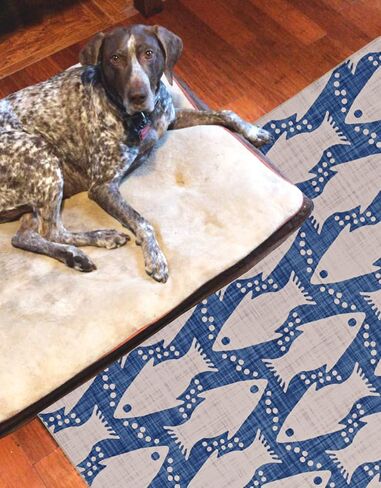 Linon The Anywhere Washable Rug Adair Rust/Ivory 2' X 3' Accent Rug in Saudi Arabia