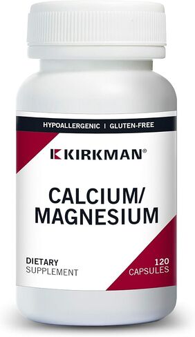 Kirkman Calcium Magnesium Capsules Hypo 120 Count in Saudi Arabia