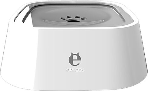 Pet Drinking Bowl Anti-Splash Water (Blue) in Saudi Arabia