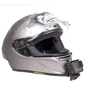 Ediximi Custom Aluminum Alloy Motorcycle Helmet Chin Mount kit for GoPro Action Cameras with Adhesive Pads and J-Hook Mount SHOEI-X14 Metal in Kuwait