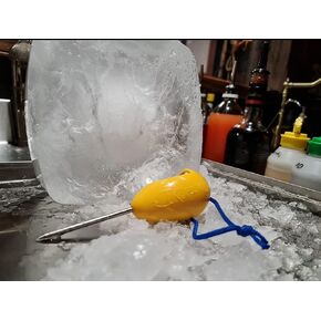Ikipik Ikejime Fish Spike سبايك من الفولاذ المقاوم للصدأ مع غطاء واقٍ خالٍ من مادة BPA. مقبض بلاستيكي وفتاحة زجاجات من إيكي جيمي سبايك. اقتل السمك بطريقة إنسانية. in Saudi Arabia