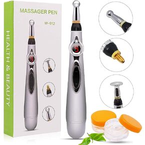 Wanger Acupuncture Pen，Relieve Exercise-induced Fatigue，Treatment Pen，Send Accessories，Not Included, AA in Saudi Arabia
