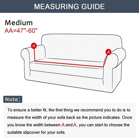 CONRUSER Stretch Sofa Slipcover, Soft Velvet Sofa Couch Covers with Elastic Bottom Furniture Protector for Pets & Kids (Beige, Small) in Saudi Arabia