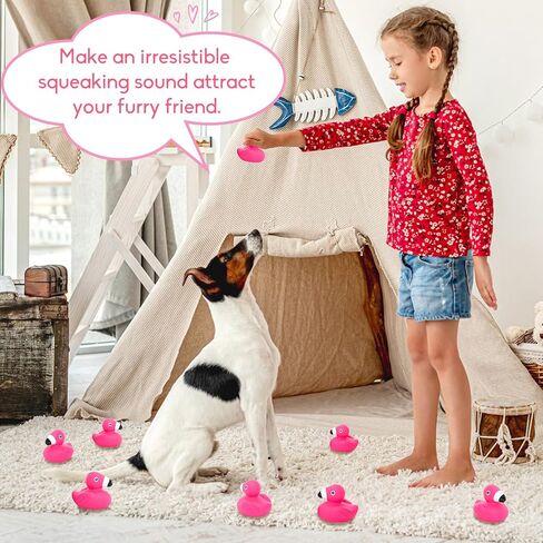 30 Pcs Flamingo Rubber Duckies for Kids,Bulk Pink Flamingos Bath Toys,Floating Squeaky Mini Rubber Toys for Shower,Party Favors,Classroom Prizes,Cake Decoration in Kuwait