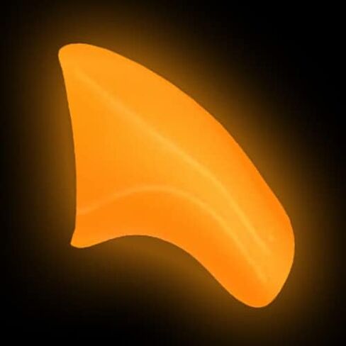 Purrdy Paws 40 Pack Soft Nail Caps for Cat Claws Orange Glow-in-The-Dark (Kitten) in Saudi Arabia