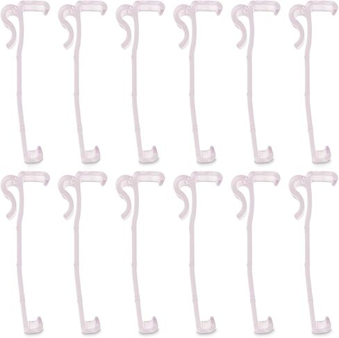 اميزدنج دريبواي هاردوير 12 الكمية: مشابك ستارة قصيرة 3.25 انش لقطع الستائر الخشبية والخشبية الافقية in Kuwait