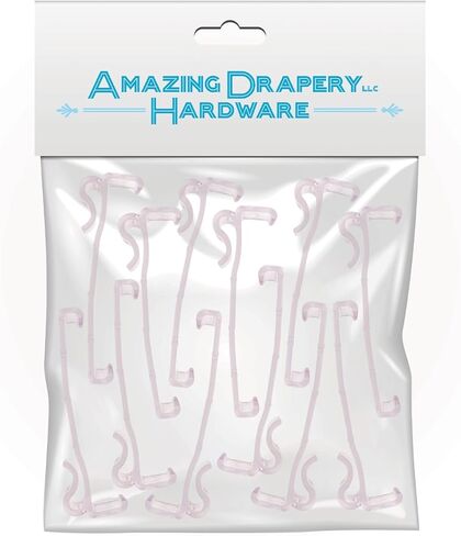 اميزدنج دريبواي هاردوير 12 الكمية: مشابك ستارة قصيرة 3.25 انش لقطع الستائر الخشبية والخشبية الافقية in Kuwait