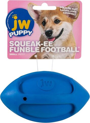JW Pet Company iSqueak Funble Football Dog Toy, Small (Colors Vary) in Saudi Arabia