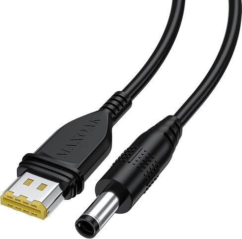 كابل تحويل سلك الطاقة MAXOAK DC 24V K5 CPAP، متوافق مع ResMed Airsense 11 & Airmini، 5.5 * 2.5 مم ذكر إلى Airsense 11/Airmini DC طقم كابل شحن in Kuwait