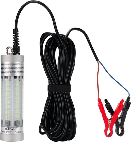 مصباح LED للصيد تحت الماء من تشيتوب، 30 وات/80 وات/150 وات فائق السطوع 3500/9600/20900 لومن لجذب الأسماك الليلية، مكتشف الطعم في المياه العذبة، قارب المياه المالحة، قاعدة الجليد in Saudi Arabia