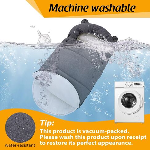 أغطية مقاعد السيارة الشتوية للأطفال، غطاء عربة الأطفال الدببة اللطيفة لفصل الشتاء، يحافظ على الأطفال حديثي الولادة والأطفال حديثي الولادة محميين من عمر 0 ​​إلى 12 شهرًا في البرد، غطاء سميك مقاوم للماء لحديثي الولادة in Kuwait