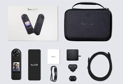 كانداو كاميرا بث مباشر 8K انتبرايز، 5G VR 8K 360 درجة، مستشعر اكبر 1.5X، رؤية كاملة احترافية، كاميرا 8K 30FPS 30MP فعالة RTMP/RTMPS بث مباشر in Kuwait