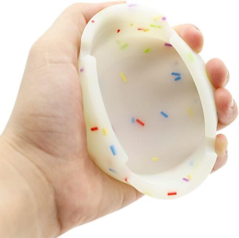 Katutude Luminous Silicone Ashtray High Temperature Heat Resistant Premium Rubber Durable Round Ashtray Glow in Dark Luminous Ashtray for Patio Office Outdoor Indoor Use in Kuwait