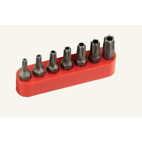 7PC. TAMPER PROOF SECURITY STAR/TORX BIT SET #10-40 in Kuwait