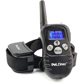 بيترينر PET998DRU1 طوق تدريب الكلاب مع طوق تدريب عن بعد للكلاب طوق النباح مع اهتزاز الصفير الكهربائي الساكن طوق الكلب الإلكتروني، نطاق عن بعد 1000 قدم in Kuwait