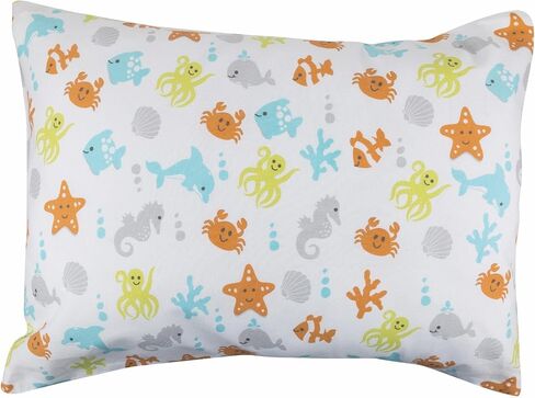 غطاء وسادة للأطفال الصغار من BB MY BEST BUDDY للأولاد والبنات - تصميم راقصة الباليه - 13 × 18 - ينكمش ليناسب - 100% قطن - لا يسبب الحساسية بشكل طبيعي وناعم - مصمم في الولايات المتحدة الأمريكية - ناعم يمكن غسله في الغسالة in Kuwait