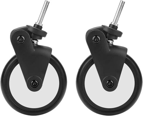 عجلة عربة الاطفال، ملحقات عجلات بديلة لعربة الاطفال يويا/فوفو مع ادوات (زوج من العجلات الامامية) in Kuwait