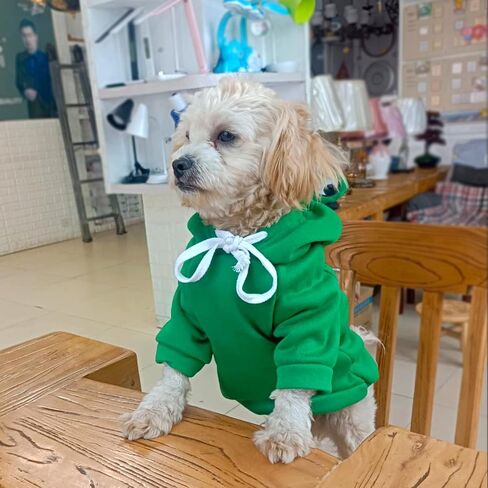 Pet Clothes Dogs Hoodie Sweatshirt - Cute Animal Shape Cold Weather Clothes Costume Outfit for Puppy Cats Small Medium Dog in Saudi Arabia