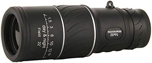 NUZAMAS 16x52 Monocular Telescope, High Optical Monocular, MFC Green Film, Portable Light WeightTelescope Waterproof for Birdwatching, Traveling, Hunting, Fishing, Football Games Outdoor Concert in Saudi Arabia