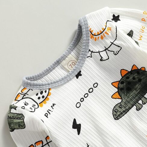 Newborn Baby Boys Clothes Infant Long Sleeve Sweatshirt Tops Pants Set Fall Winter Outfits in Saudi Arabia