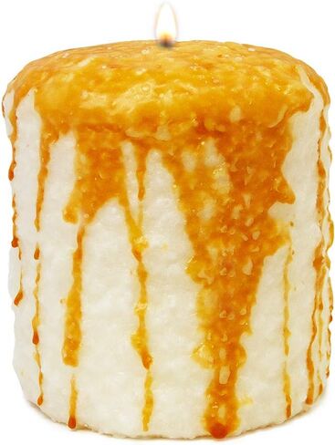 Warm Glow Candle Company 5'' Hand Dipped Country Fresh Hearth Candle (Pumpkin Crumb) in Saudi Arabia