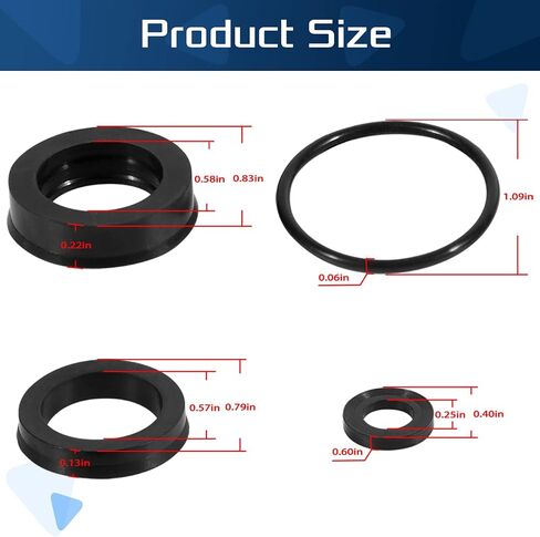 Sunluway 76975 Seal Kit CAT Seal Kit for 4DNX Pumps Fits for Replacement CAT 4DNX25GSI & 4DNX27GSI Pump in Saudi Arabia