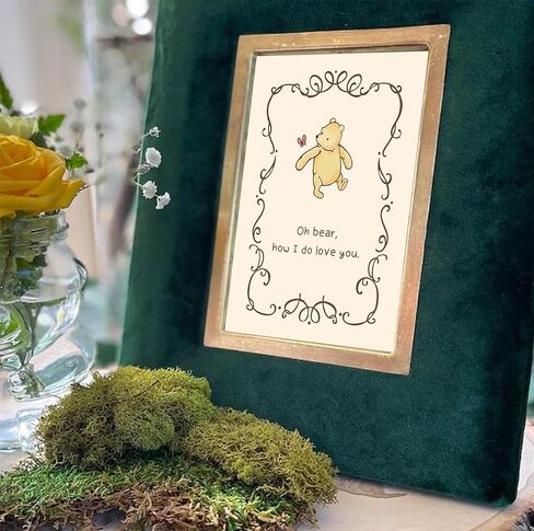 ديكور حائط كلاسيكي ويني من انبالا باقتباسات بوه بير مطبوعة بنمط A، 5 × 7 انش رائعة لتزيين حفلات استقبال المولود الجديد والحضانة واعياد الميلاد in Kuwait