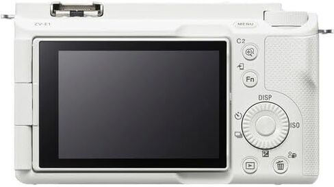 Sony ZV-E1 Mirrorless Camera (White) Advanced Accessory Bundle with 2 x 64GB SD Card, Gadget Bag, Flexible Tripod, & More in Saudi Arabia