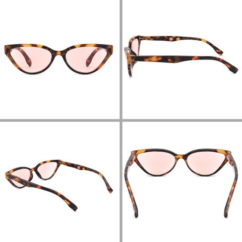 IVNUOYI 4 Pack Reading Glasses Blue Light Blocking Readers for Women,UV400 Protection Retro Cat Eye Computer Eyeglasses in Kuwait