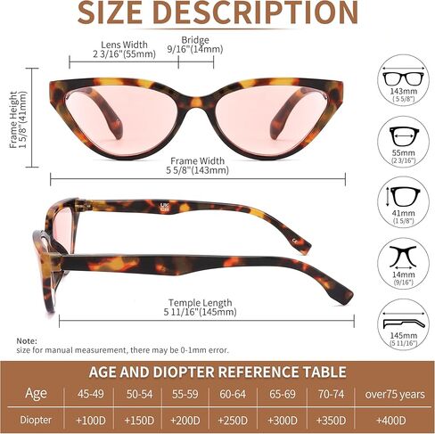 IVNUOYI 4 Pack Reading Glasses Blue Light Blocking Readers for Women,UV400 Protection Retro Cat Eye Computer Eyeglasses in Kuwait