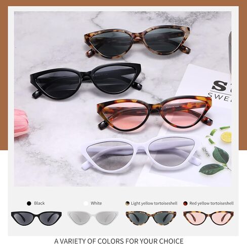 IVNUOYI 4 Pack Reading Glasses Blue Light Blocking Readers for Women,UV400 Protection Retro Cat Eye Computer Eyeglasses in Kuwait