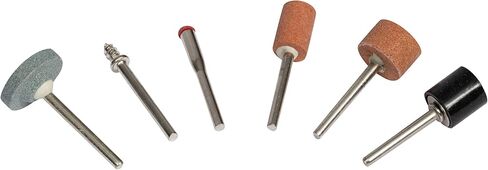 مجموعة ملحقات الأدوات الدوارة Arrow ROT51-A المكونة من 51 قطعة، تتضمن عجلات مقطوعة وأقراص سنفرة وأوراق وأشرطة وعجلات صوف تلميع وأحجار طحن in Saudi Arabia
