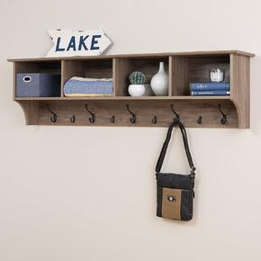 Hanging Entryway Shelf 60"/Black