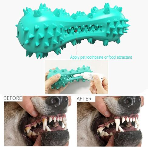 Ulatemo Dog Squeaky Toys for Aggressive Chewers - Tough Durable & Squeaky & Cleaning Teeth Dog Toys Durable Dog Chew Toys for Large Medium Breed Dog in Kuwait
