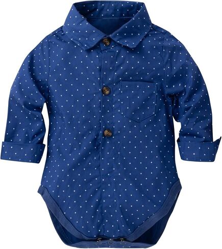 MOMMY'S NEW MAN Newborn Baby Boy Clothes Tuxedo Short Sleeve Gentleman Outfits 0-24M Shirt+Bowtie+Beret Hat+Suspender Pants in Saudi Arabia