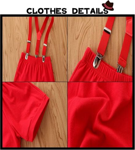 MOMMY'S NEW MAN Newborn Baby Boy Clothes Tuxedo Short Sleeve Gentleman Outfits 0-24M Shirt+Bowtie+Beret Hat+Suspender Pants in Saudi Arabia