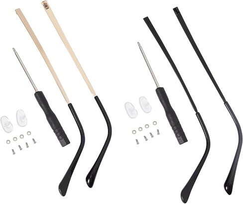 GORGECRAFT 4PCS 2 Colors Eyeglasses Arms Replacement Leg Accessories Eyeglass Temple Arms Universal Eyewear Repair Frame Temple Replacement with Screwdriver Screw Washer for Glasses Sunglasses in Saudi Arabia
