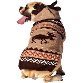 Chilly Dog Black Polka Dot Dog Sweater (XX-Large)