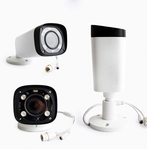 VALUCAM 4MP Bullet POE IP Camera Outdoor - F1.4 2.7~13.5mm 5X Optical Zoom Motorized Varifocal PoE Network Camera with EXIR 197ft Night Vision, Smart H.265, 120dB WDR, IP67 in Saudi Arabia