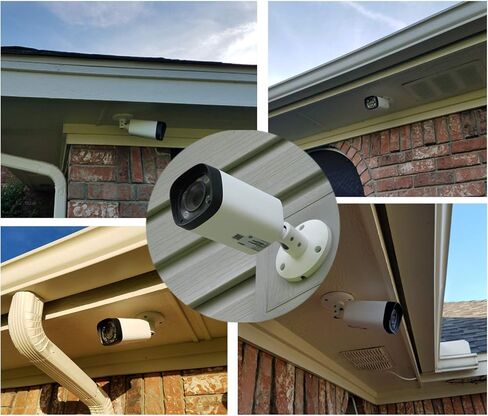 VALUCAM 4MP Bullet POE IP Camera Outdoor - F1.4 2.7~13.5mm 5X Optical Zoom Motorized Varifocal PoE Network Camera with EXIR 197ft Night Vision, Smart H.265, 120dB WDR, IP67 in Saudi Arabia