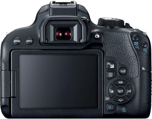 Canon EOS Rebel 800D / T7i DSLR Camera (Body Only) + 64GB Memory Card + Case + Card Reader + Flex Tripod + Hand Strap + Cap Keeper + Memory Wallet + Cleaning Kit (Renewed) in Saudi Arabia