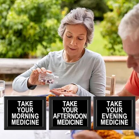 Medication Reminder Digital Calendar Dementia Day Date Time of The Week Clock for Seniors Elderly Impaired Vision Memory Loss Clock in Saudi Arabia