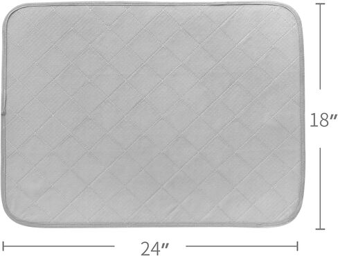 وسادات تبول للكلاب قابلة للغسل، عبوتان من وسادات الجراء مقاس 45.72 سم × 60.96 سم، مستلزمات الكلاب الأليفة، وسادات الجراء، وسادات تدريب الحيوانات الأليفة، وسادة إنجاب فائقة الامتصاص للبول، وسادات تدريب مضادة للانزلاق لركن لعب الكلاب، والقفص، والأريكة in Kuwait