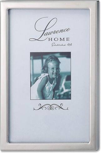 Lawrence Frames 710657 Silver Standard Metal 5x7 Picture Frame in Saudi Arabia