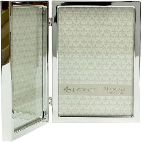 Lawrence Frames 710657 Silver Standard Metal 5x7 Picture Frame in Saudi Arabia
