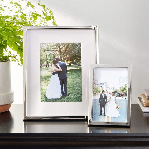 Lawrence Frames 710657 Silver Standard Metal 5x7 Picture Frame in Saudi Arabia