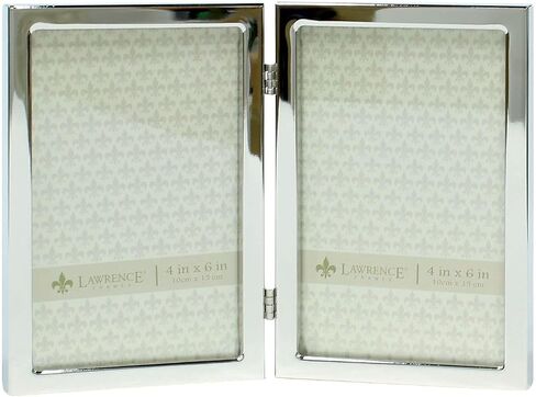 Lawrence Frames 710657 Silver Standard Metal 5x7 Picture Frame in Saudi Arabia