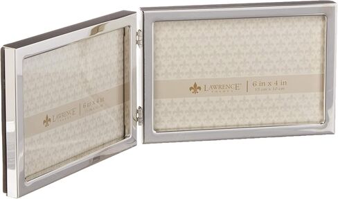 Lawrence Frames 710657 Silver Standard Metal 5x7 Picture Frame in Saudi Arabia