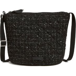 Vera Bradley Women's Cotton Bucket Crossbody Purse